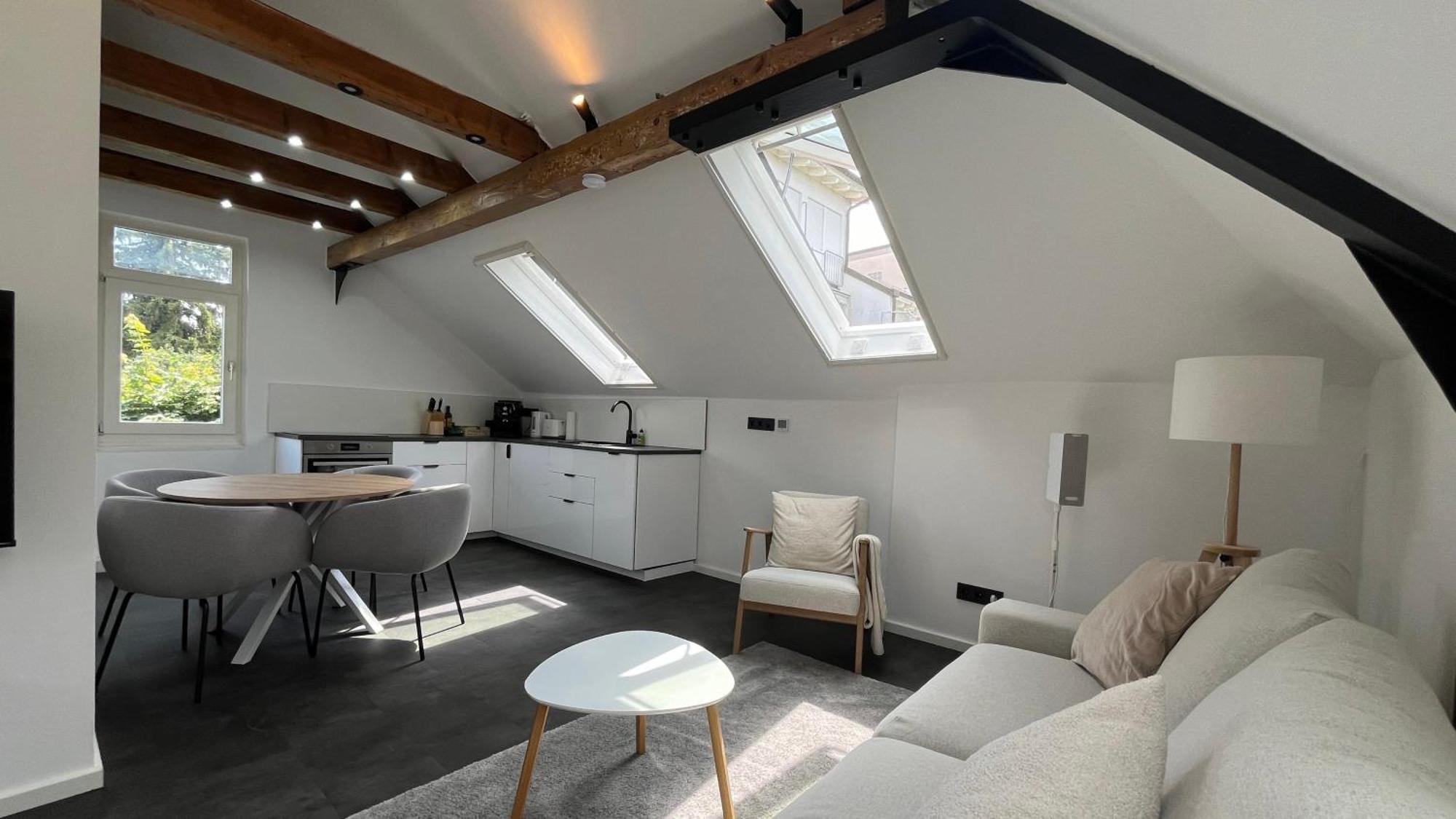 Ludwigshome - Zentrale Lage, Luxusbad, Workspace, Klima Ludwigsburg Kültér fotó